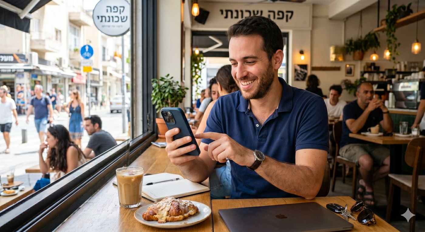 ניהול הבניין מכל מקום — מהנייד